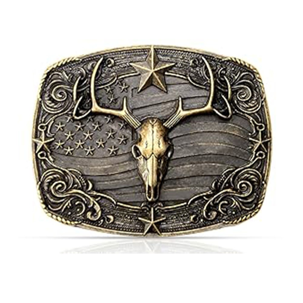 Deer Horn Belt Buckle