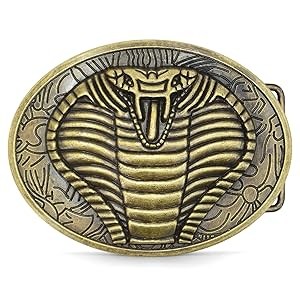 Cobra belt buckle