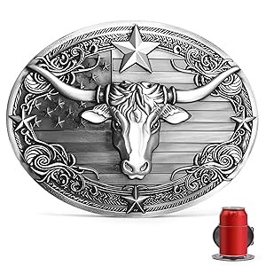 Ox Head Beer Belt Buckle