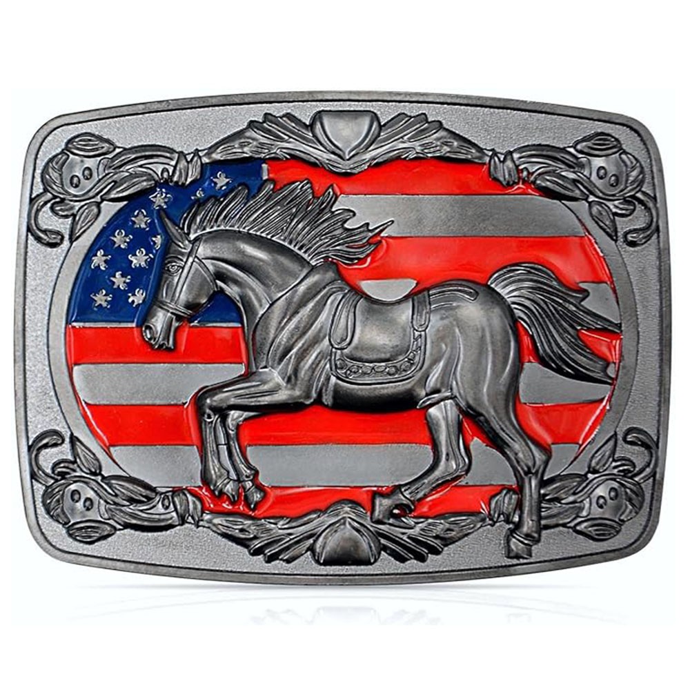 Horse belt buckle